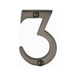 M Marcus Heritage Brass Numeral 3 - Face Fix 51mm 